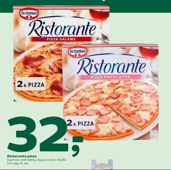 Coop 365 Ristorante pizza tilbud