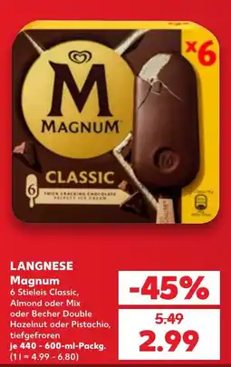 Kaufland DE Langnese Magnum tilbud