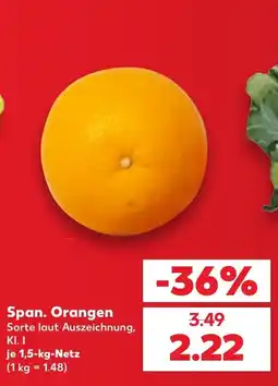 Kaufland DE Span. Orangen tilbud