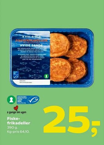 Coop 365 Fiskefrikadeller tilbud