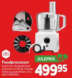 Din Isenkræmmer Obh Nordica Foodprocessor tilbud