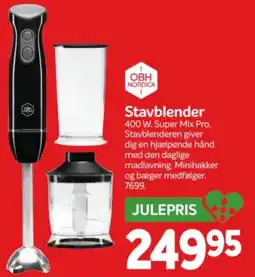 Din Isenkræmmer OBH Nordica Stavblender tilbud