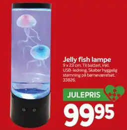 Din Isenkræmmer Jelly fish lampe tilbud