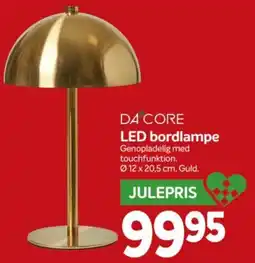 Din Isenkræmmer Da Core LED bordlampe tilbud