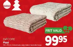 Din Isenkræmmer Da Core Plaid tilbud