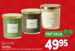 Din Isenkræmmer Da Core Duftlys tilbud
