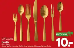 Din Isenkræmmer Da'core Bestik tilbud