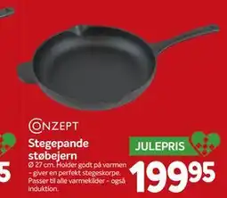Din Isenkræmmer Stegepande støbejern tilbud