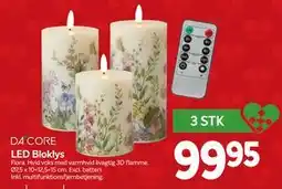 Din Isenkræmmer DA CORE LED Bloklys tilbud