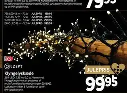 Din Isenkræmmer Klyngelyskæde tilbud