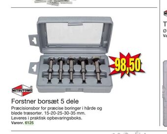 Harald Nyborg Forstner borsæt 5 dele tilbud