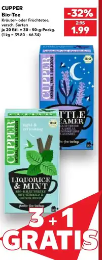 Kaufland DE Cupper bio-ttee tilbud