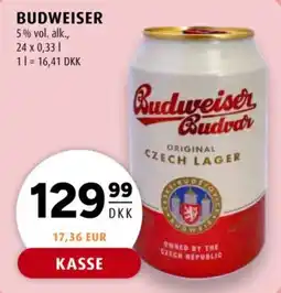 Scandinavian Park Budweiser tilbud