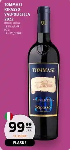 Scandinavian Park Tommasi Ripasso Valpolicella tilbud