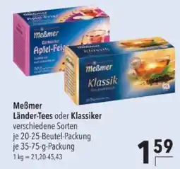 Citti Meßmer Länder-Tees oder Klassiker tilbud