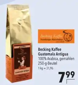 Citti Becking Kaffee Guatemala Antigua tilbud