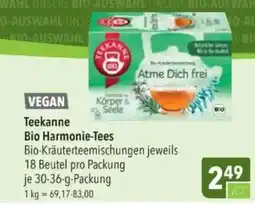 Citti Teekanne Bio Harmonie-Tees tilbud