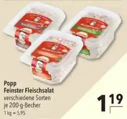 Citti Popp Feinster Fleischsalat tilbud