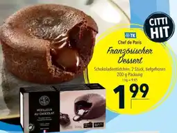Citti Chef de Paris Französischer Dessert tilbud