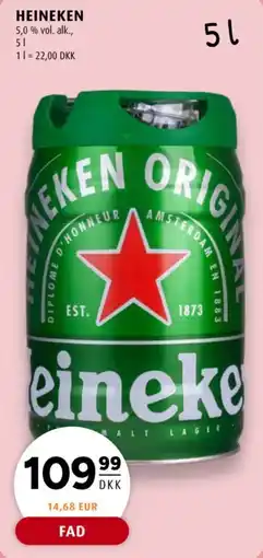 Scandinavian Park Heineken Original tilbud