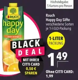 Citti Rauch Happy Day Säfte tilbud