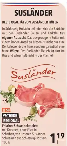 Citti Susländer Frisches Schweinekotelett tilbud