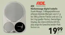 Citti ADE Küchenwaage digital Isabella tilbud