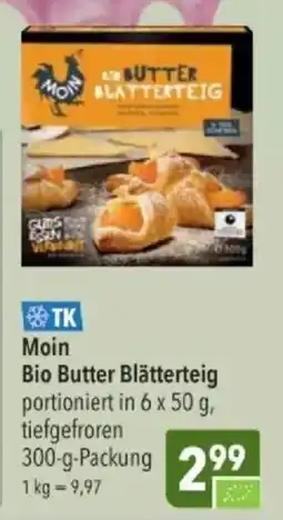 Citti Moin Bio Butter Blättterteig tilbud