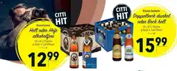 Citti Franziskaner Hell oder Hefe alkoholfrei tilbud