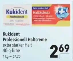 Citti Kukident Professionell Haftcreme tilbud