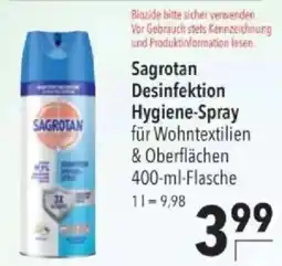 Citti Sagrotan Desinfektion Hygiene-Spray tilbud