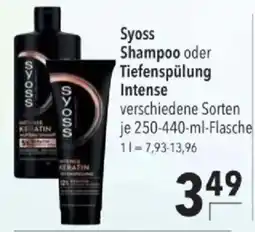Citti Syoss Shampoo oder Tiefenspülung Intense tilbud