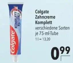 Citti Colgate Zahncreme Komplett tilbud