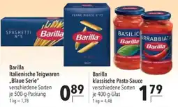 Citti Barilla italienische teigwaren blaue serie tilbud