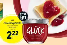 Citti Glück Fruchtaufstriche tilbud