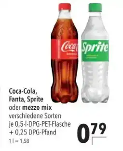 Citti Coca-Cola, Fanta, Sprite oder mezzo mix tilbud