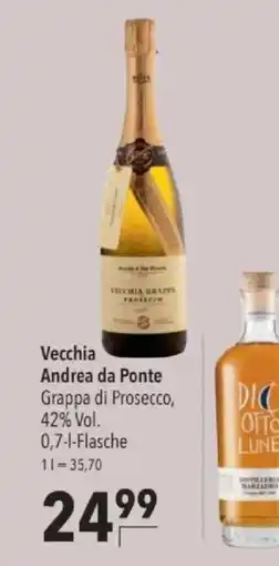 Citti Vecchia Andrea da Ponte Grappa di Prosecco tilbud