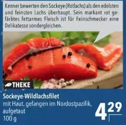 Citti Theke Sockeye-Wildlachsfilet tilbud