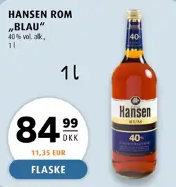 Scandinavian Park Hansen Rom Blau tilbud