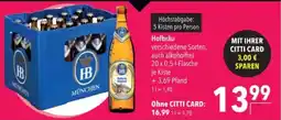 Citti Hofbräu verschiedene Sorten tilbud
