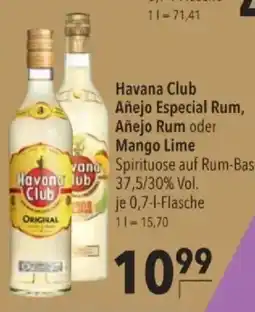 Citti Havana Club Añejo Especial Rum Añejo Rum oder Mango Lime tilbud