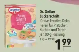 Citti Dr.Oetker Zuckerschrift tilbud