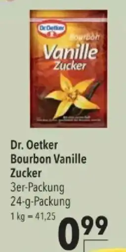 Citti Dr Oetker Bourbon Vanille Zucker tilbud