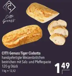 Citti Citti Genuss Tiger Ciabatta tilbud