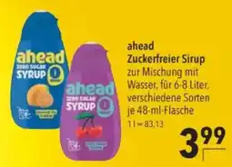 Citti ahead zuckerfreier sirup tilbud