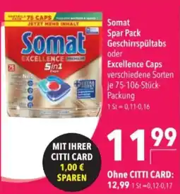 Citti Somat Geschirrspültabs tilbud