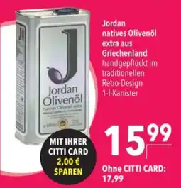 Citti Jordan Olivenöl tilbud
