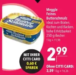 Citti Meggle Butterschmalz tilbud
