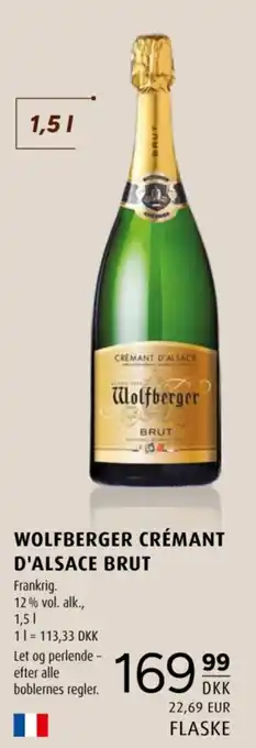Wolfberger Crémant d'Alsace Brut
