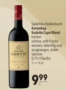 Citti Kanonkop Kadette Cape Blend tilbud